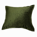 Homey COZY Velvet  Deep Forest Green Throw Pillow
