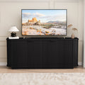 Double-Door Buffet Cabinet with Adjustable Shelves