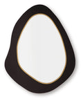 Kierlock - Accent Mirror - Black / Gold Finish-0