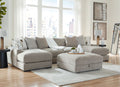 Aslan Court - Sectional With Ottoman Set-0