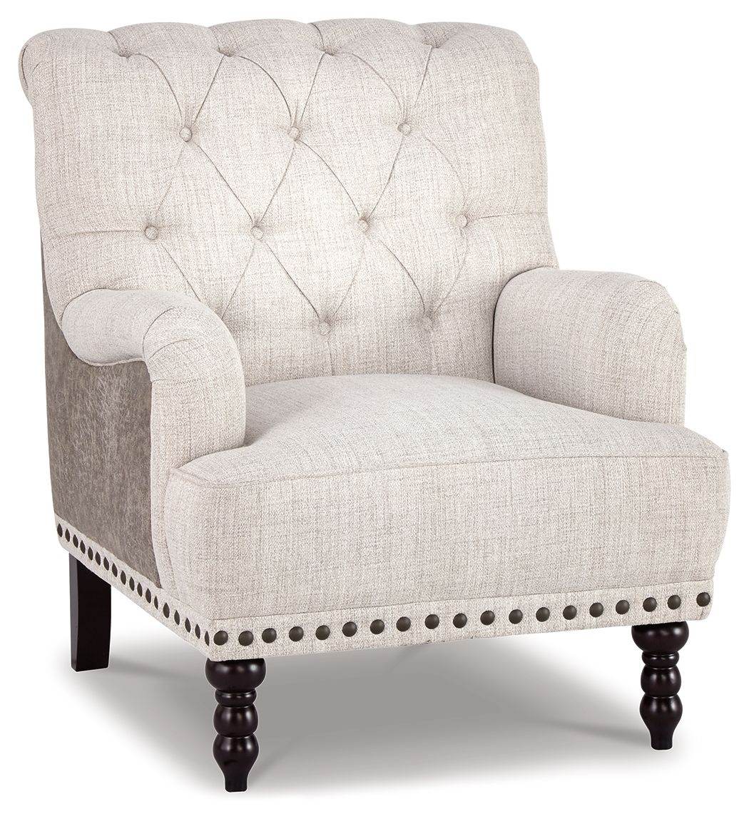 Tartonelle - Accent Chair - Ivory / Taupe-0