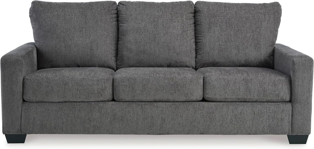 Queen Memory Foam Convertible Sofa Sleeper Charcoal-3