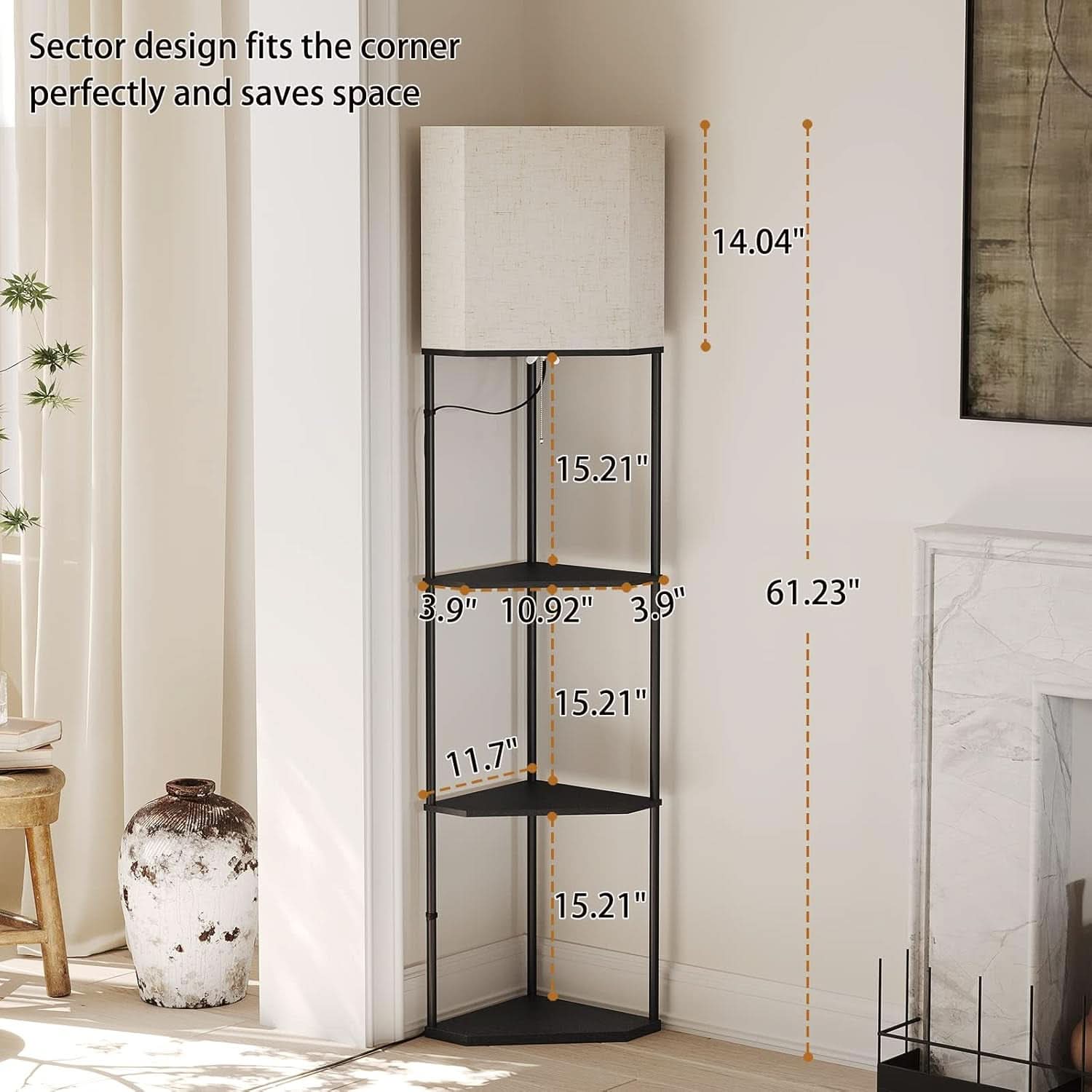 Corner Floor Lamp