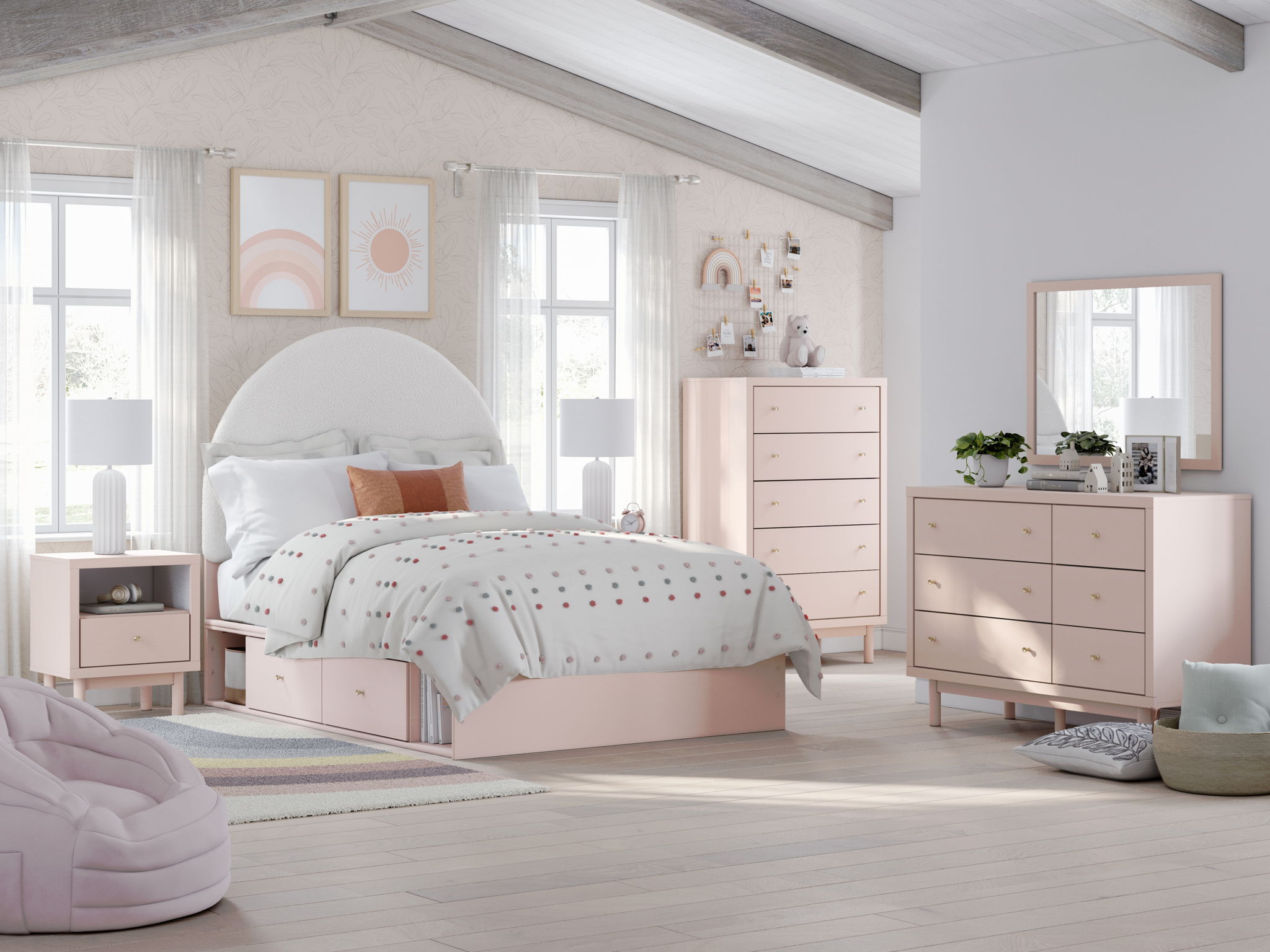 Wistenpine - Storage Bedroom Set-1