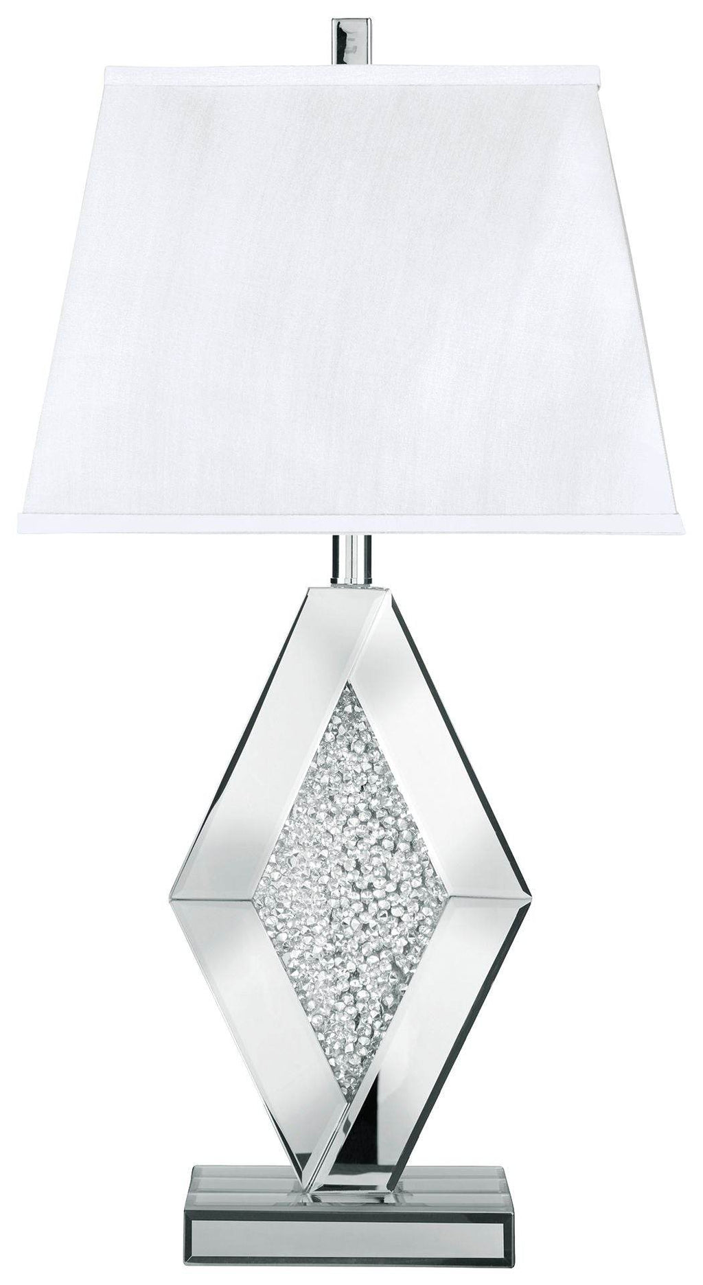 Prunella - Mirror Table Lamp  - Silver Finish-0