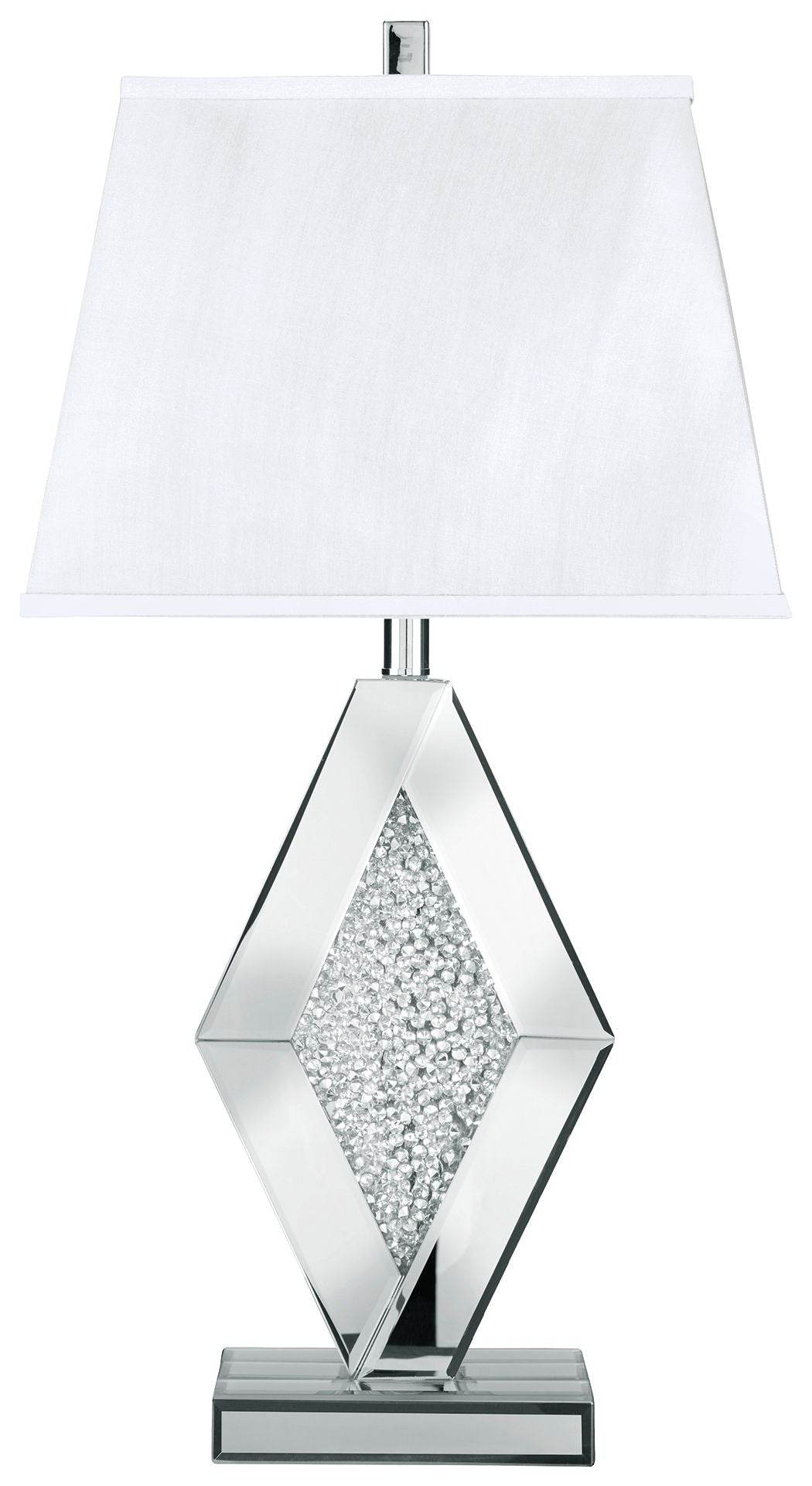Prunella - Mirror Table Lamp  - Silver Finish-0