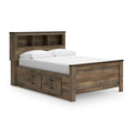 Trinell - Bookcase Bed With Storage-0