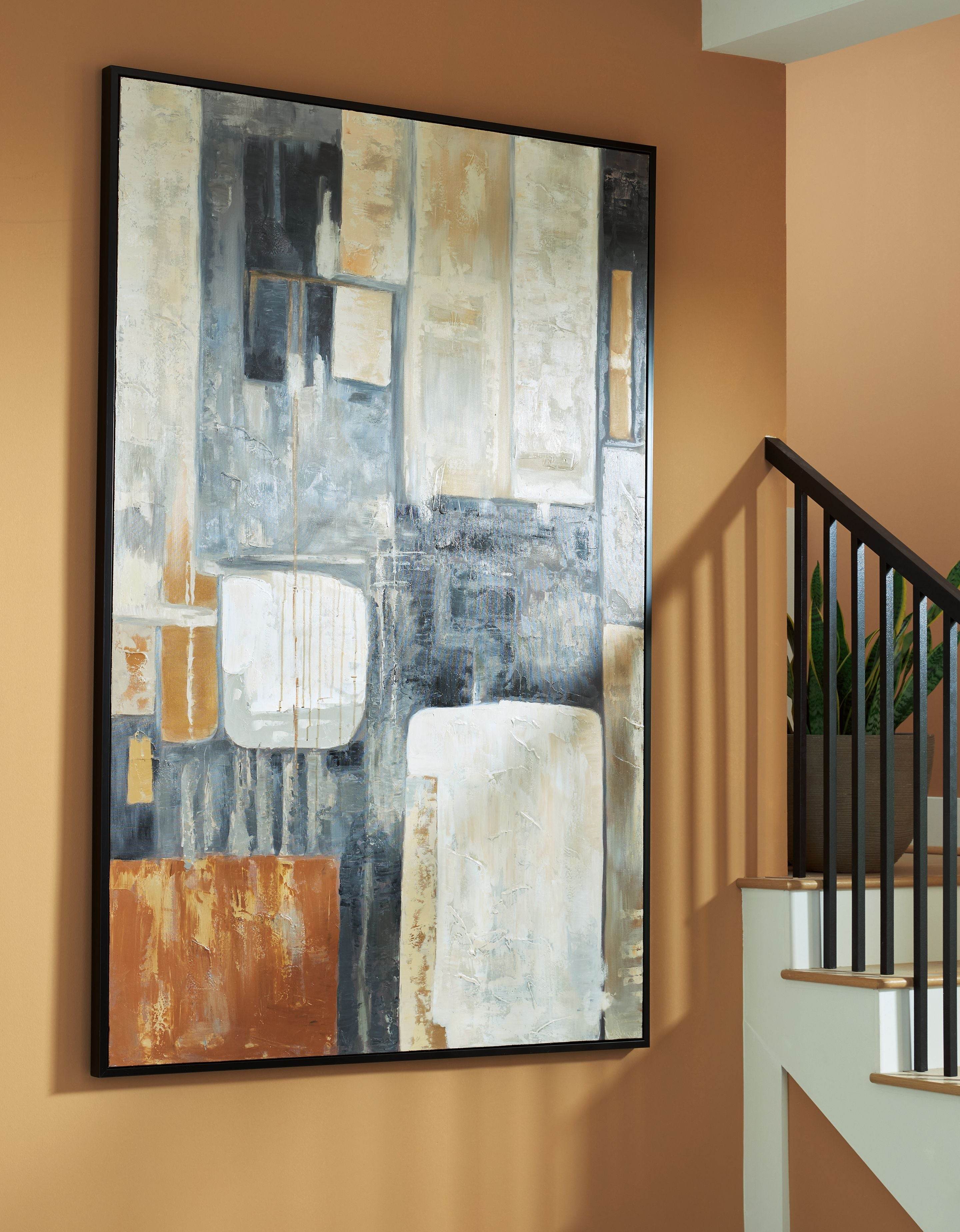 Howford - Wall Art - Brown / Black / Gray-2