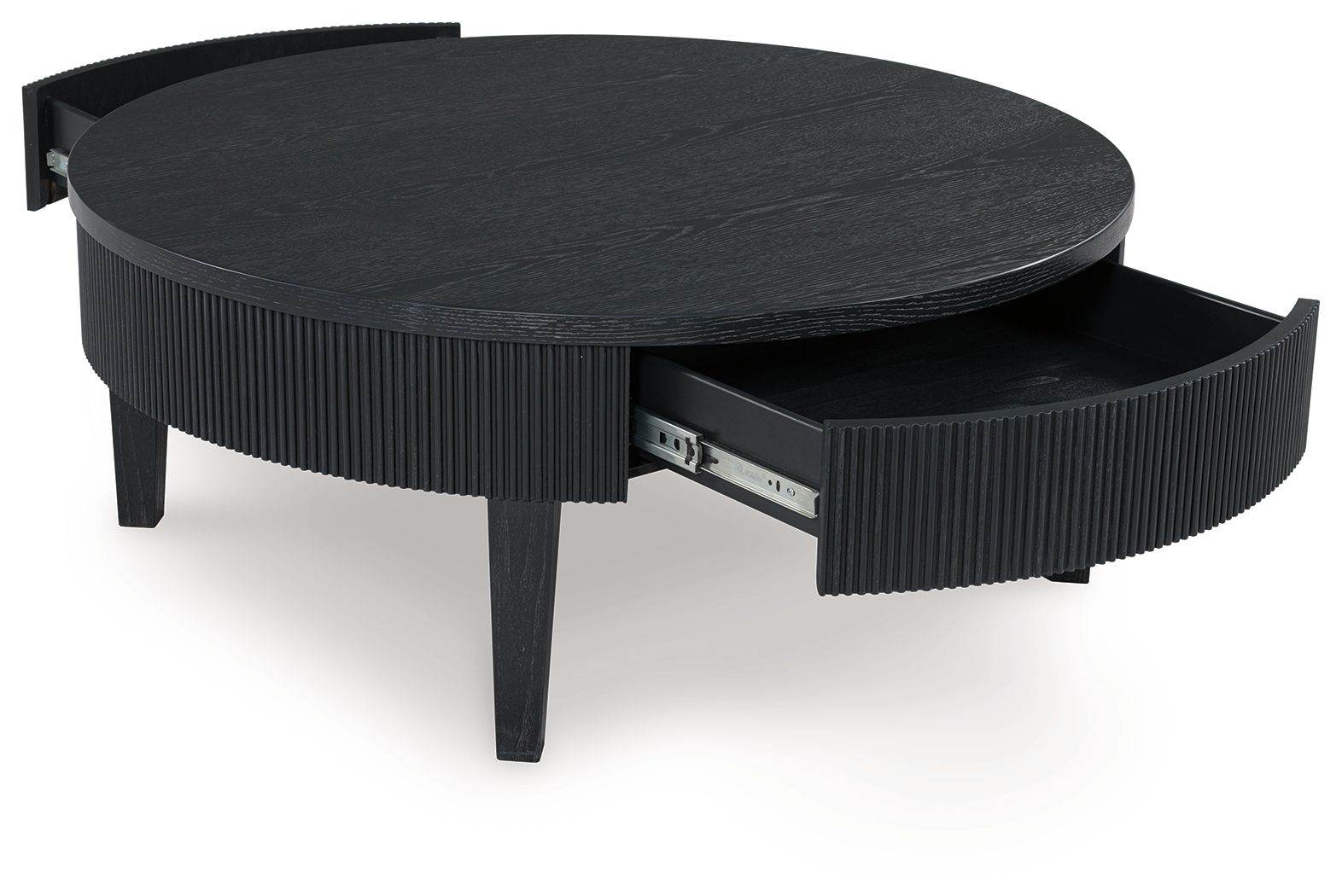 Marstream - Round Cocktail Table - Black-1