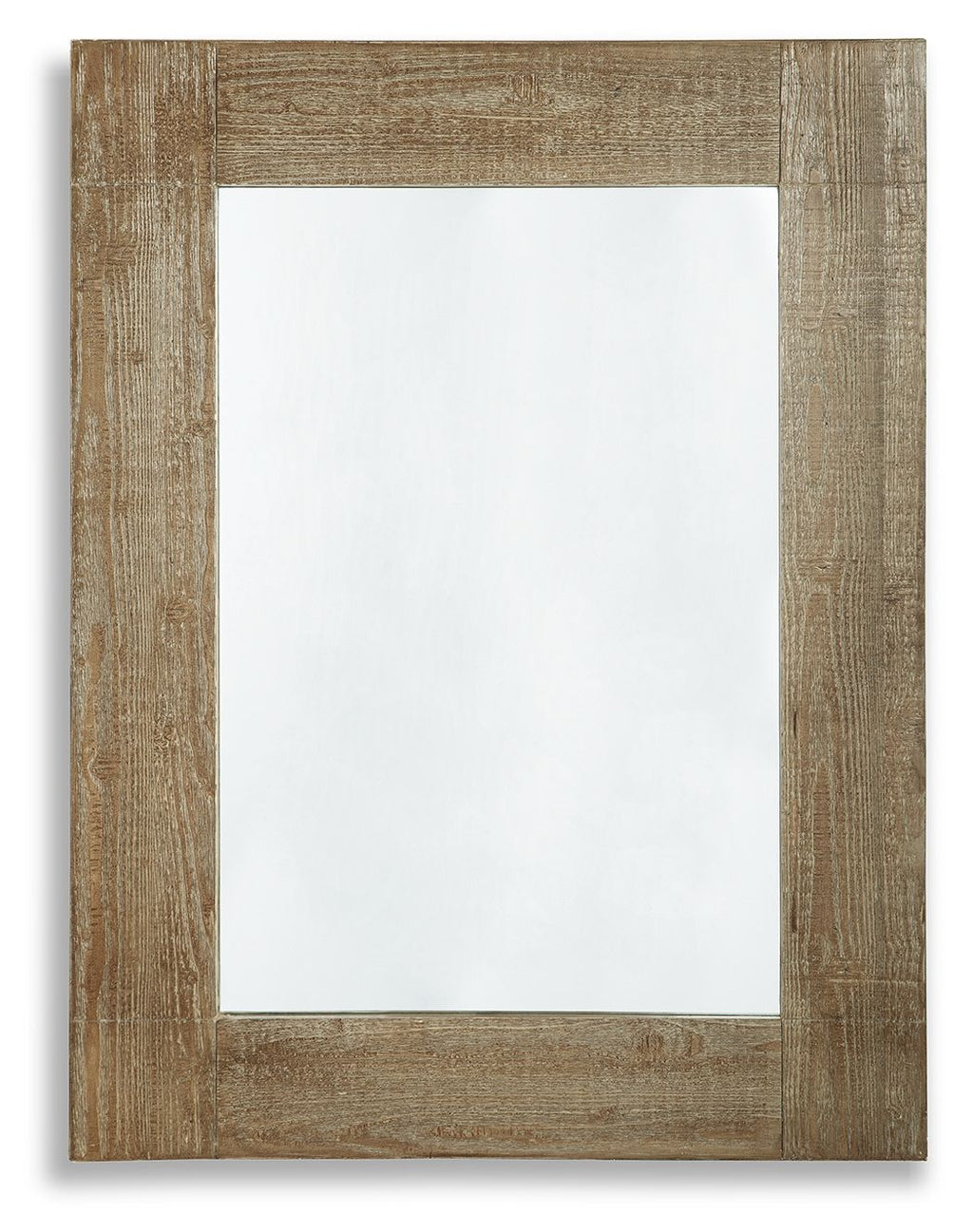 Waltleigh - Accent Mirror - Distressed Brown-0