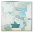 Wynburn - Wall Art - White / Blue / Green-0