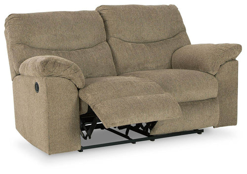 Alphons - Reclining Loveseat - Fabric - Briar-1