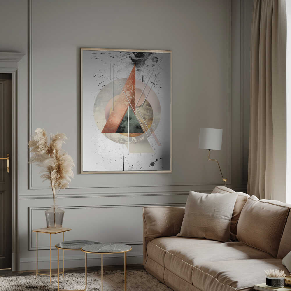 Wall art Geometric Vintage Art 05-5