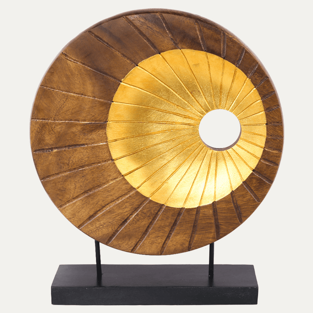 Handcrafted Acacia Wood Heart Sculpture-21