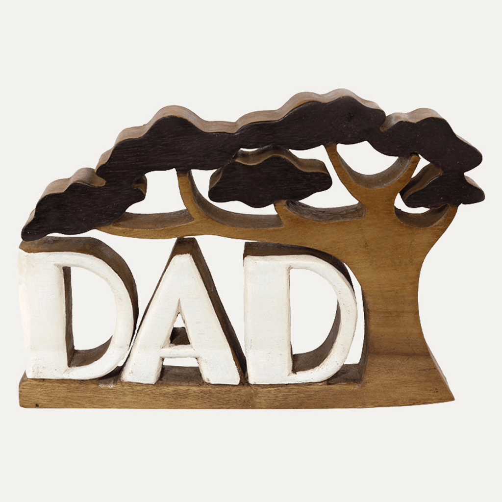 Handcrafted Acacia Wood Heart Sculpture-57