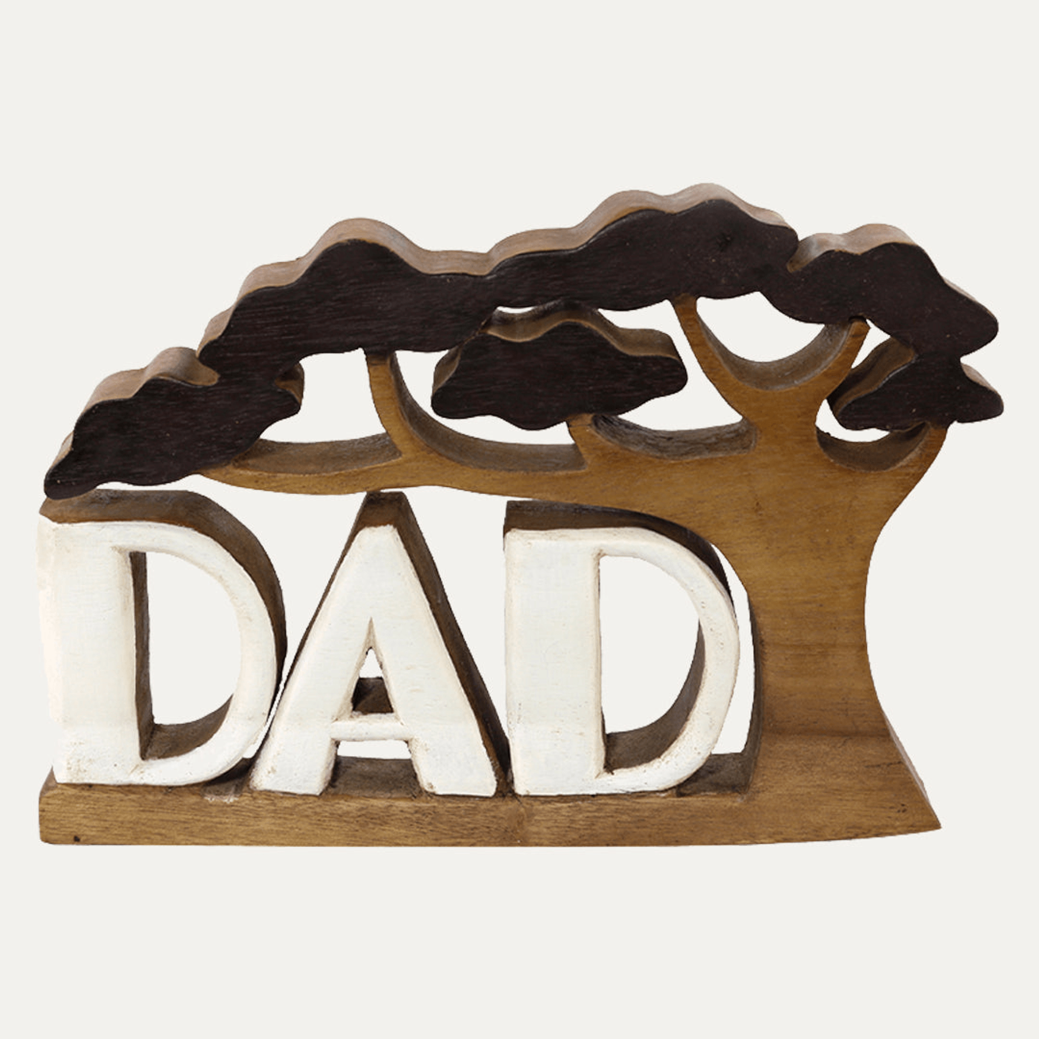 Handcrafted Acacia Wood Heart Sculpture-57