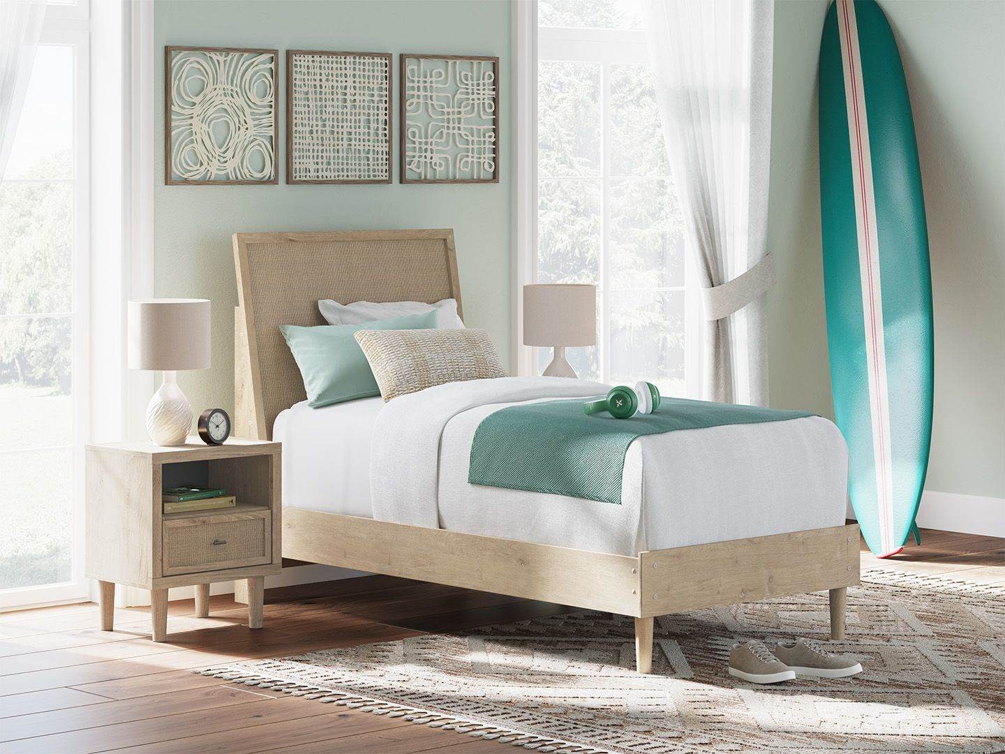 Cielden - Panel Bed-1