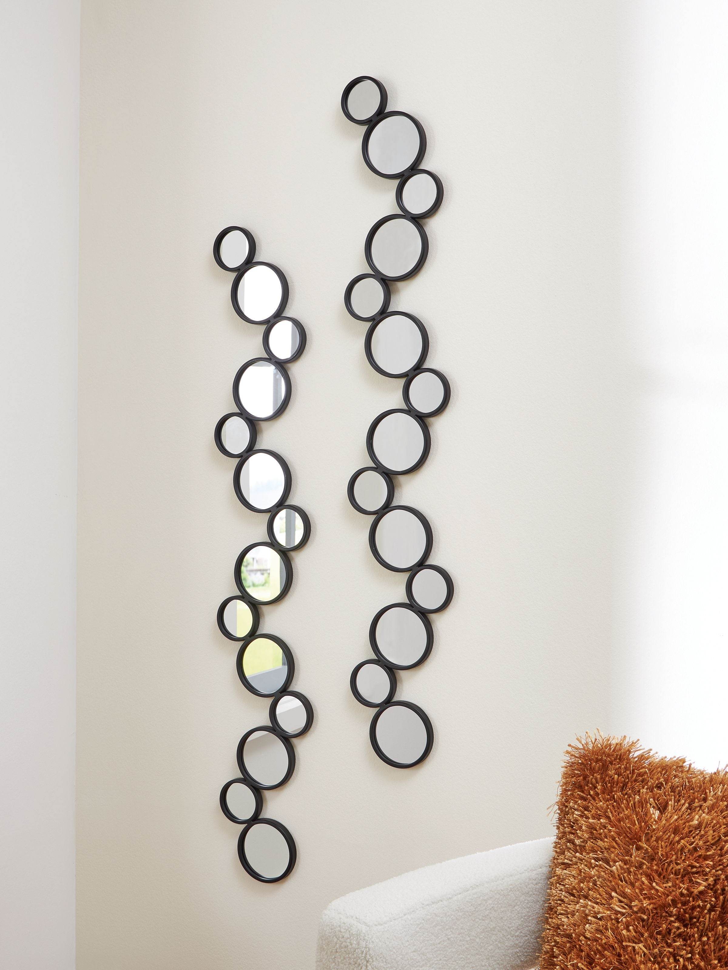 Vinler - Accent Mirror Set (Set of 2) - Black-1