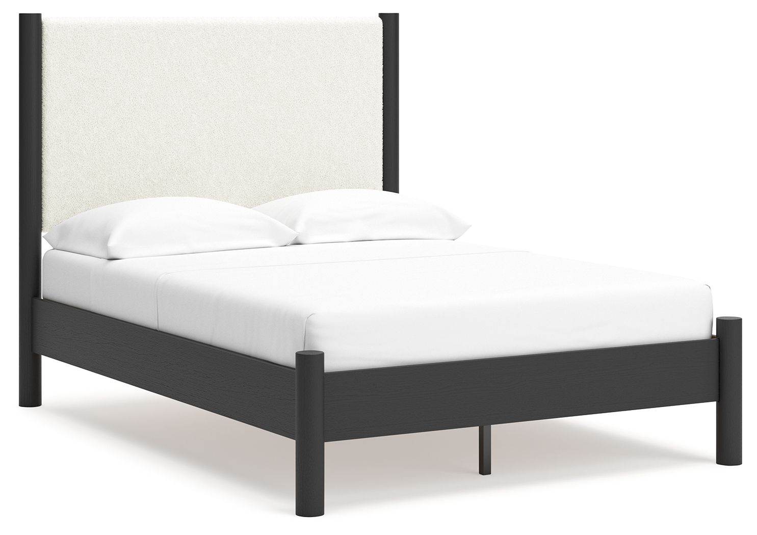 Cadmori - Upholstered Panel Bed-2