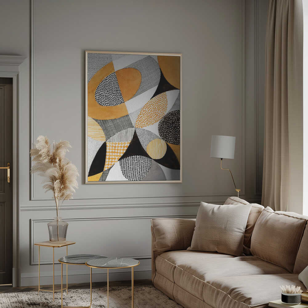 Wall art Geometric Harmony-5