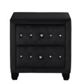 Sophia Modern style Night Stand Made With Wood In Black same asG150108575 (NJ inventory)