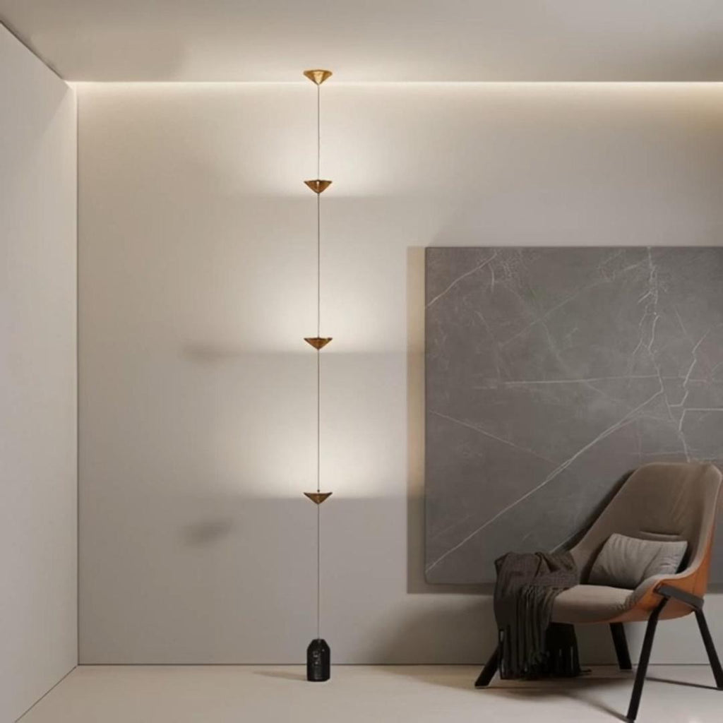 Marble 3-Head Flexible Floor Lamp
