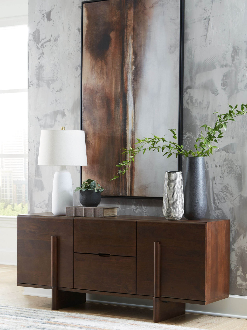 Kydler - Accent Cabinet - Medium Brown-1
