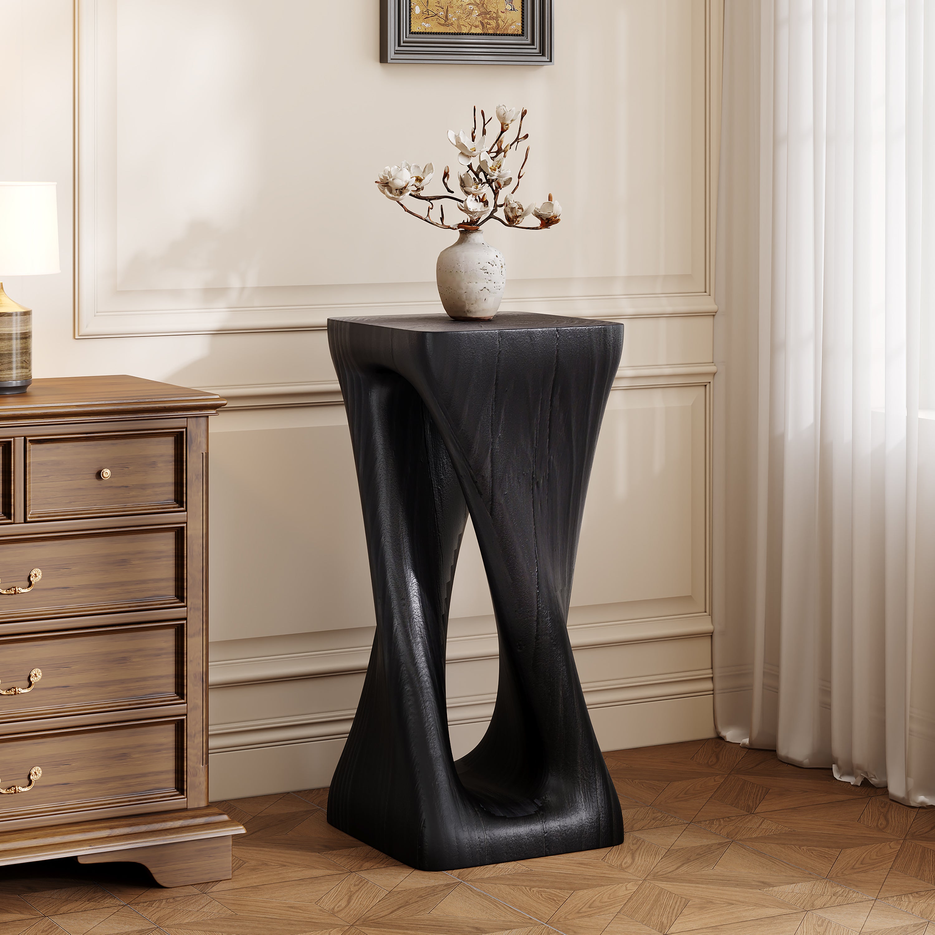 Twist Shape End Table