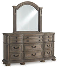 Ardenfield - Dresser And Mirror - Light Brown-0