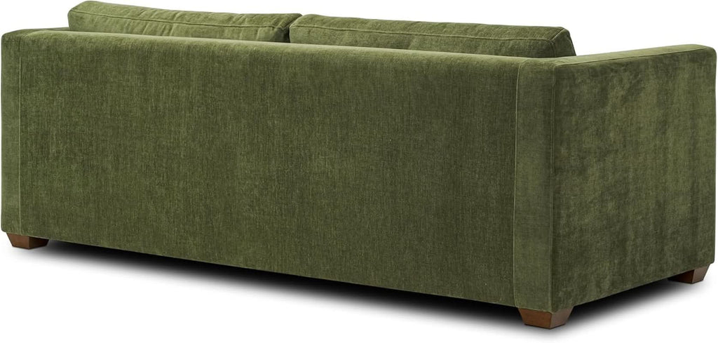 EightyTwoInches Pull Out Sofa Bed With Hidden Mattress-4
