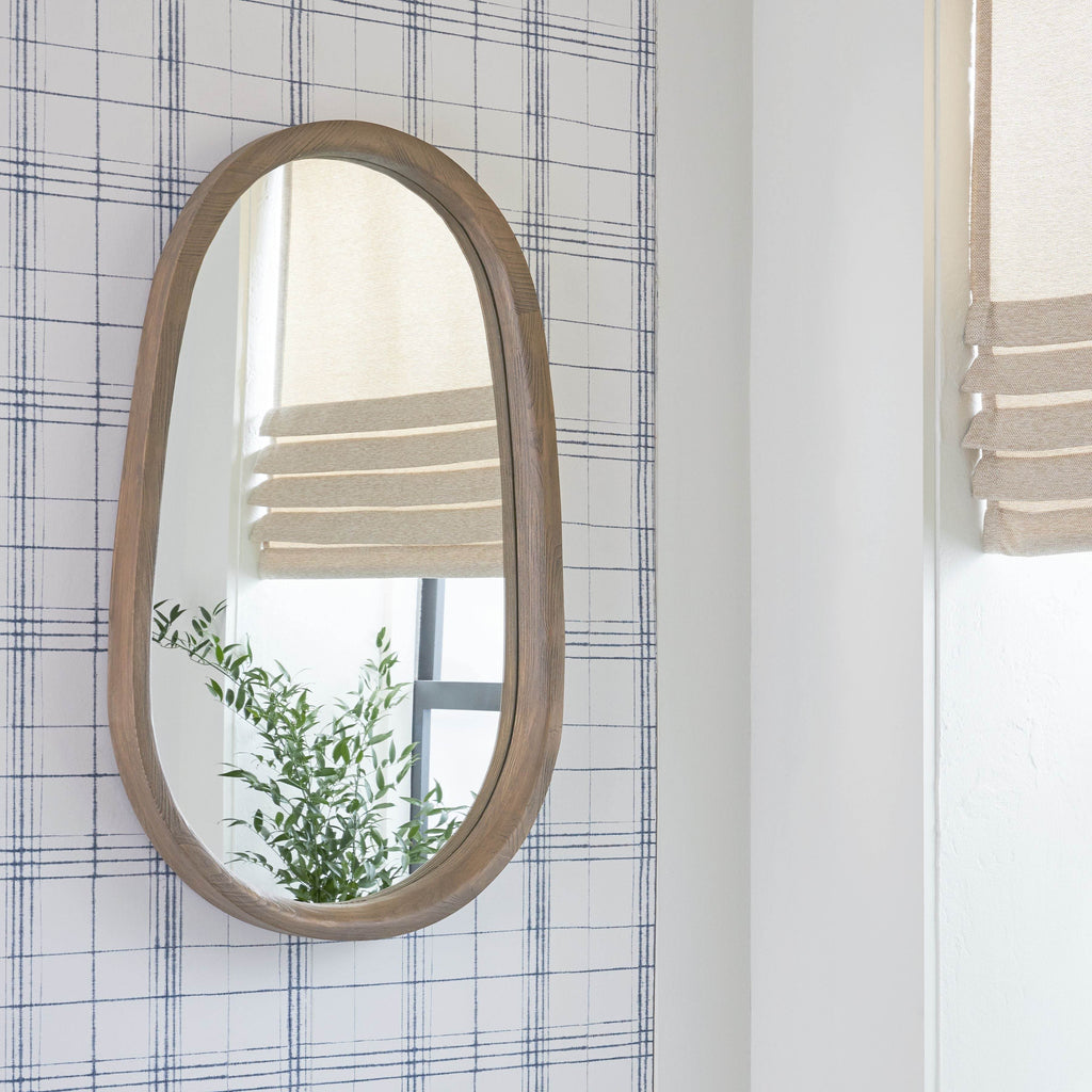 Aarilynn - Accent Mirror - Antique Brown-2