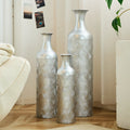 Wave Pattern Floor Vases