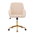 Khaki Velvet TY Ergonomic Office Chair