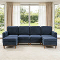 Blue Modern Sectional
