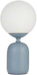 Pauleen LED table lamp glowing charm - E14 - max. 20W - living room, bedroom, dining room - blue and white