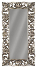 Lucia - Floor Mirror - Antique Silver Finish-0