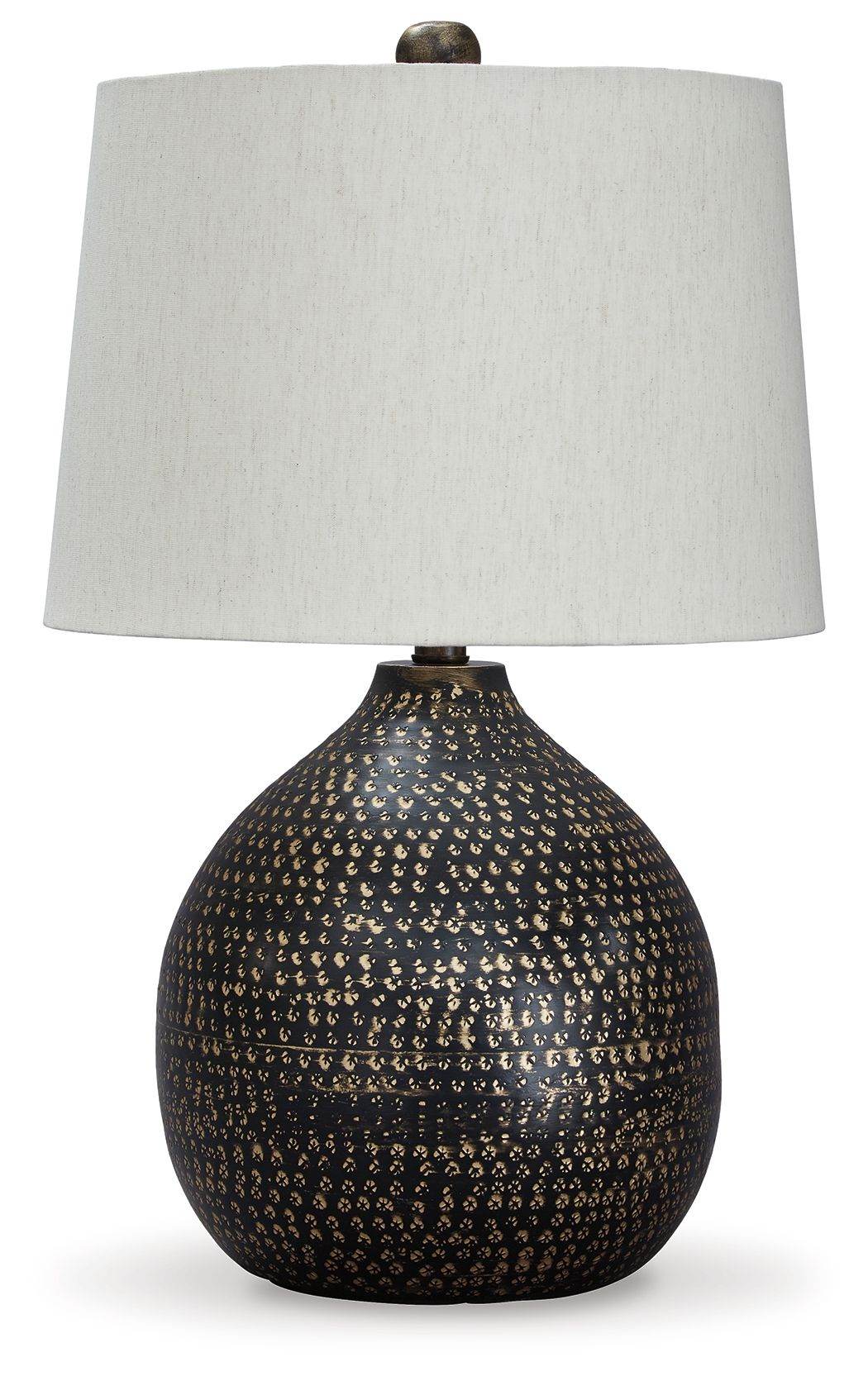 Maire - Metal Table Lamp  - Black / Gold Finish-0