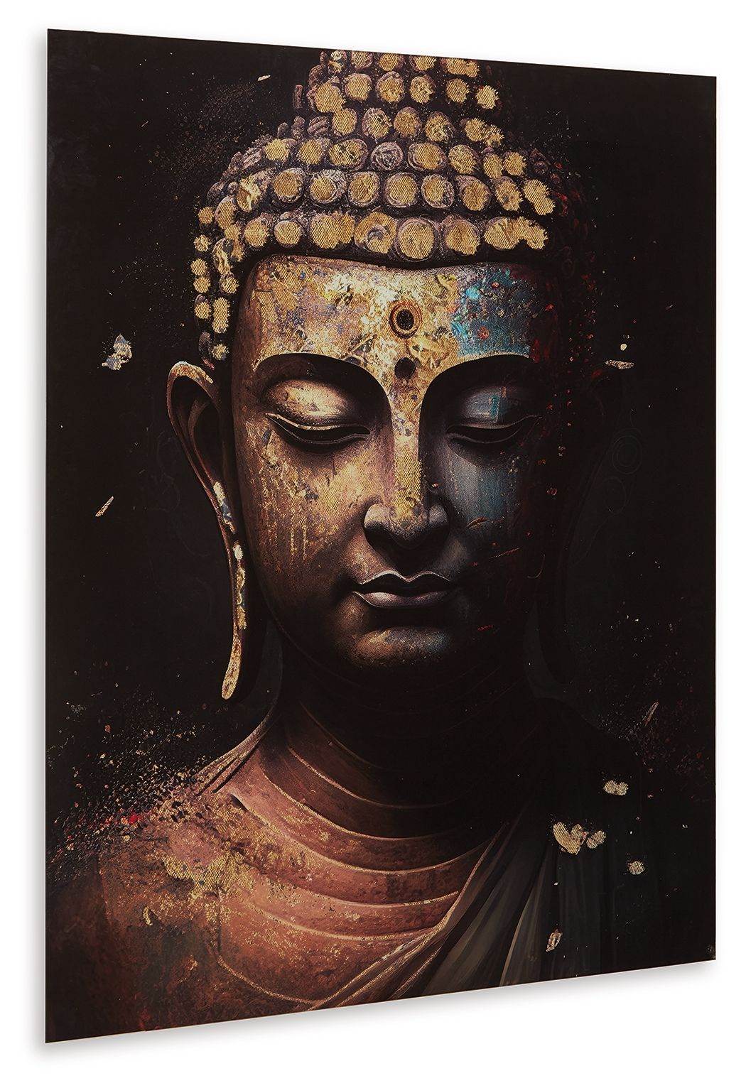 Caymoore - Wall Art - Black / Gold Finish-1