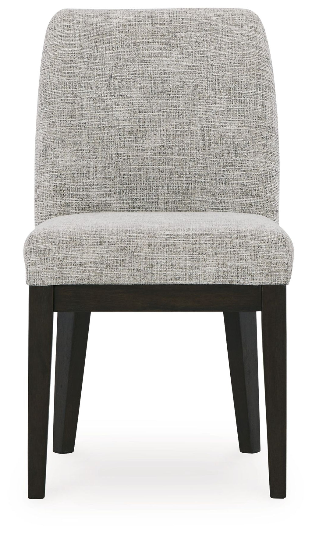 Burkhaus - Dining UPH Side Chair (Set of 2) - Beige / Dark Brown-1
