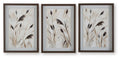 Honslow - Wall Art Set (Set of 3) - Brown / Black / White-0