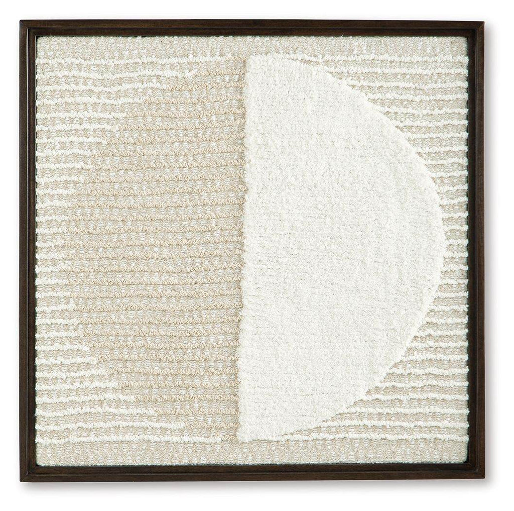 Bachard - Wall Decor - Tan / White-0