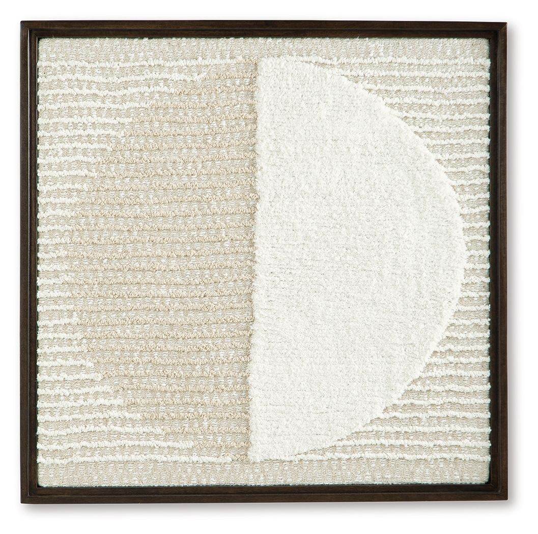 Bachard - Wall Decor - Tan / White-0