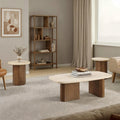Contemporary Style 3pc Table Set