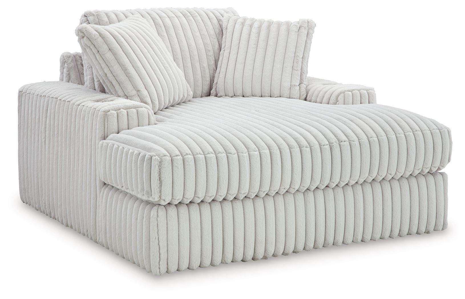 Stupendous - Oversized Chaise - Alloy-0