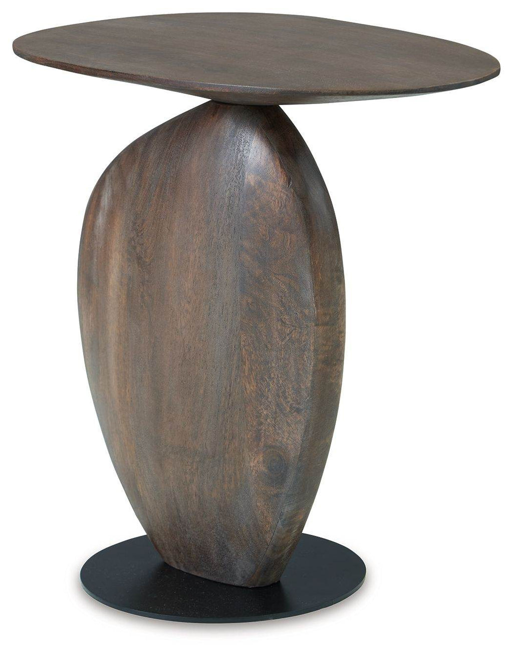 Cormmet - Accent Table - Brown / Black-0