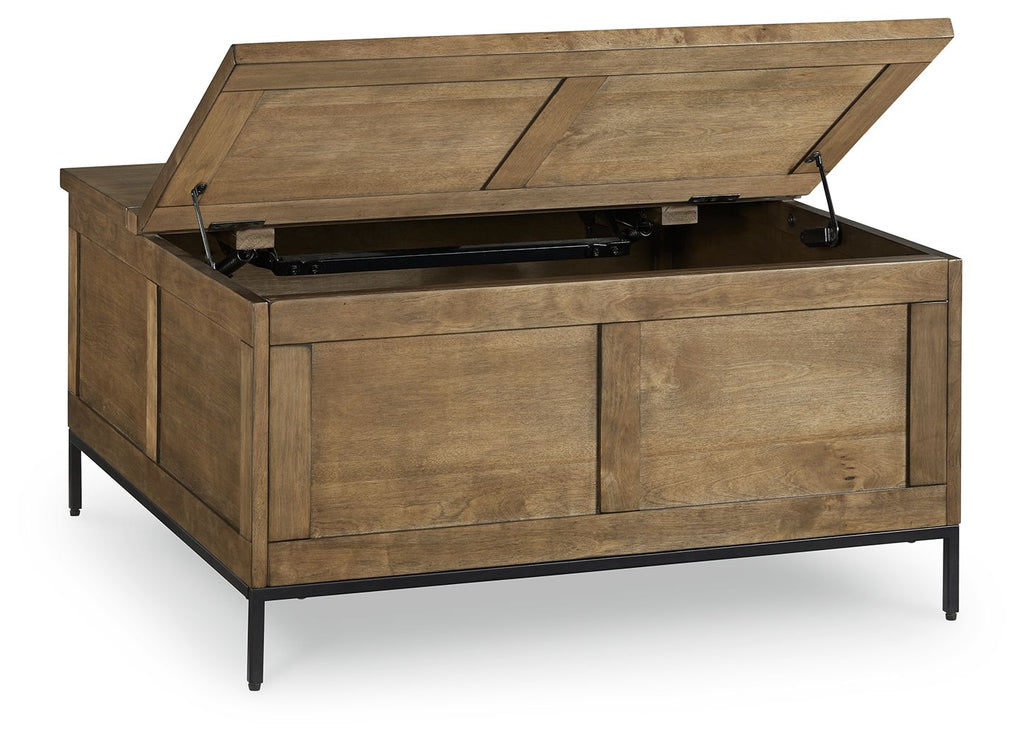 Torlanta - Lift Top Cocktail Table - Brown-1