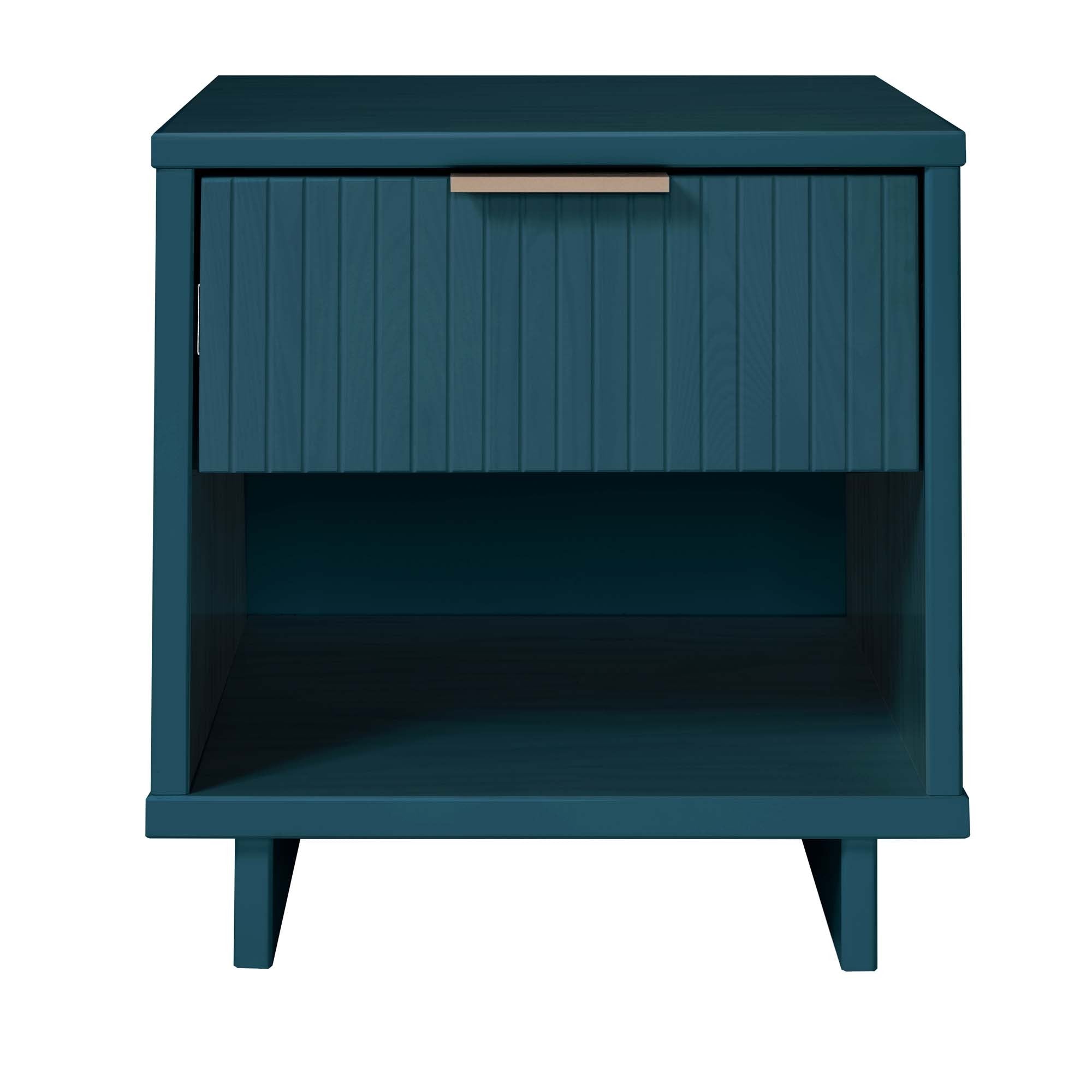 Dark Blue Nightstand