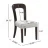 Dining Chairs Set of 2, Upholstered Kitchen Chairs