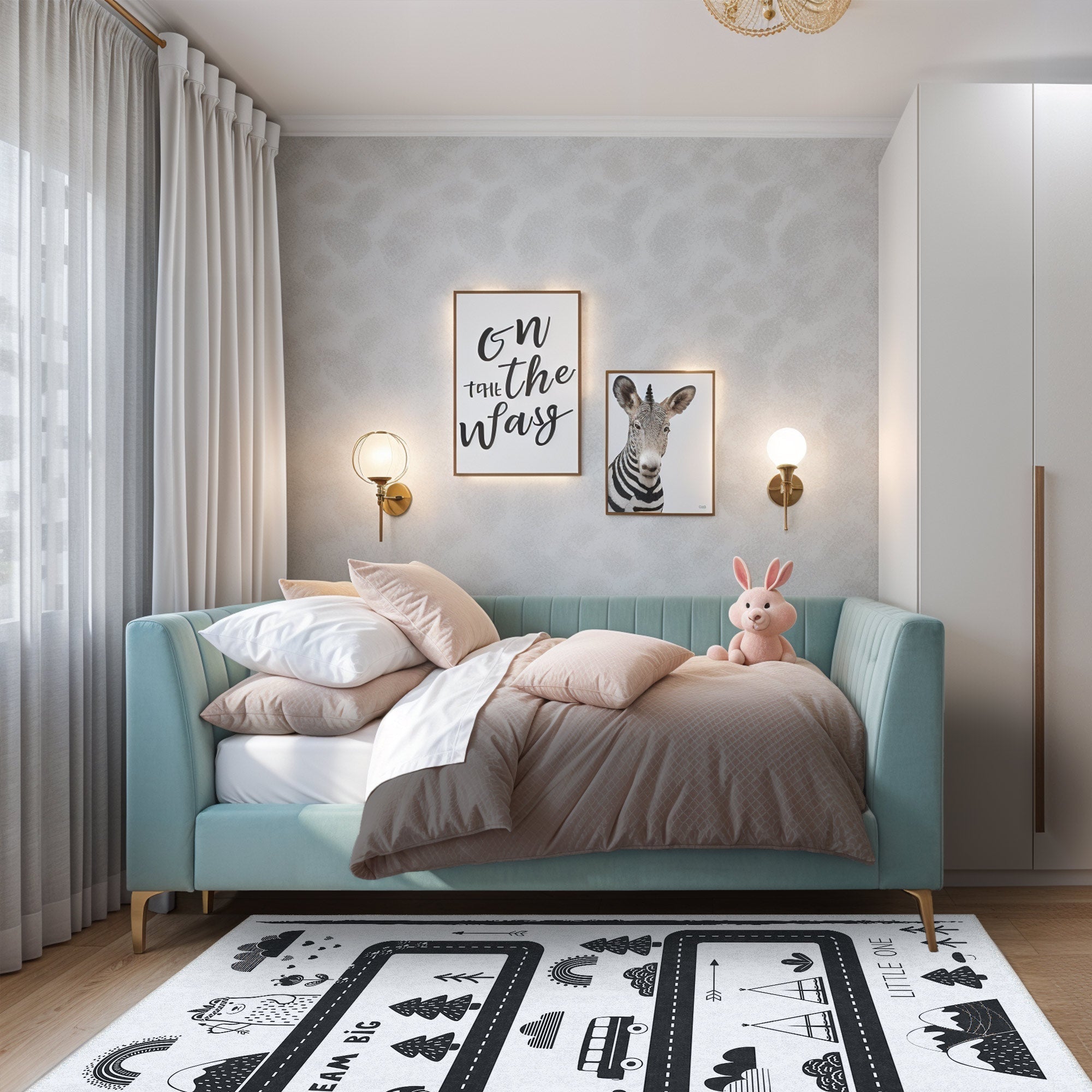 Polka Area Rug