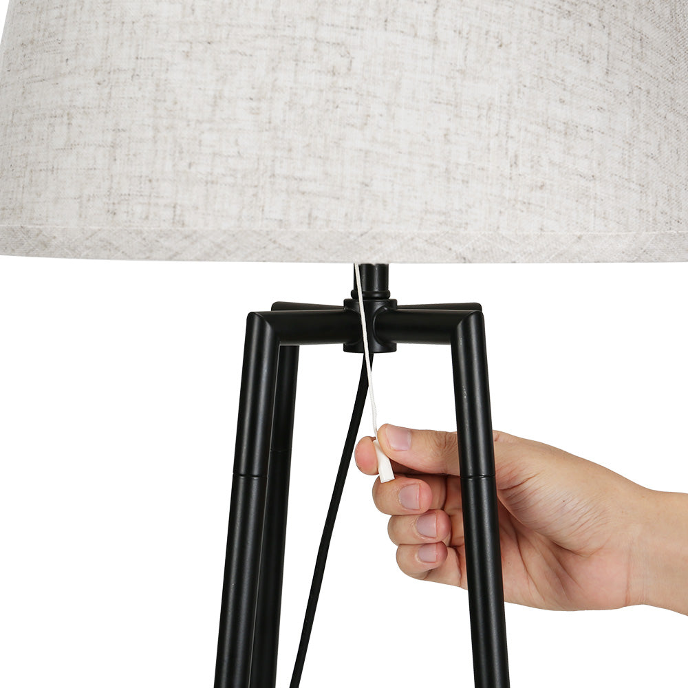 NNEDSZ Floor Lamp Shelf Stand Modern LED Storage Shelves Living Room Light-3